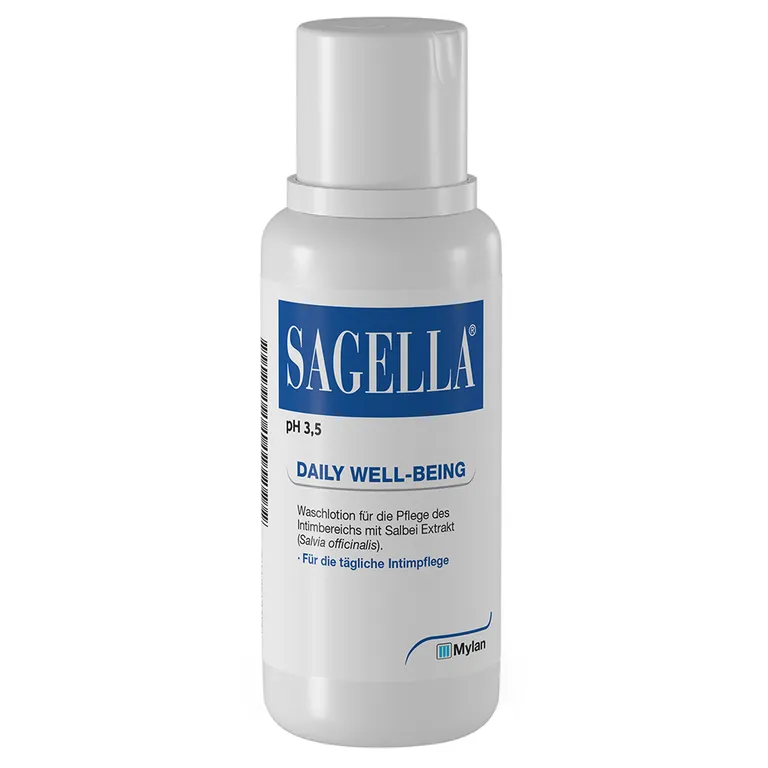 shopapotheke SAGELLA pH 3 5 – DAILY WELL-BEING: Intimwaschlotion mit Milchsäure und Salbei-Extrakt