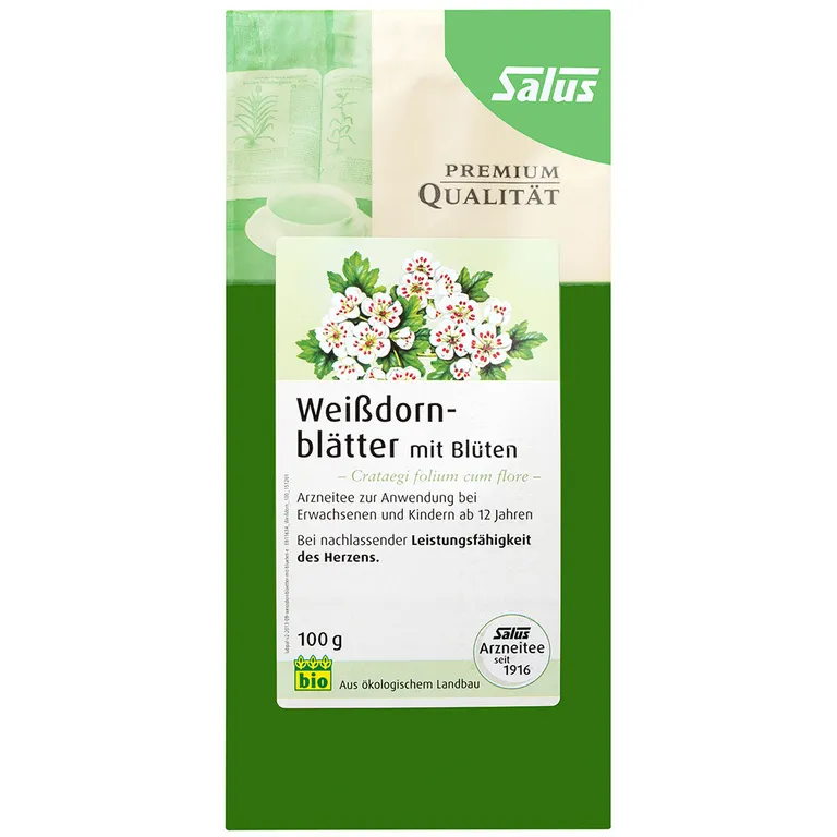 Shopapotheke Salus® Weißdornblätter Mit Blüten Arzneitee