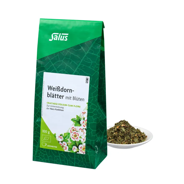 shopapotheke Salus® Weißdornblätter mit Blüten Arzneitee