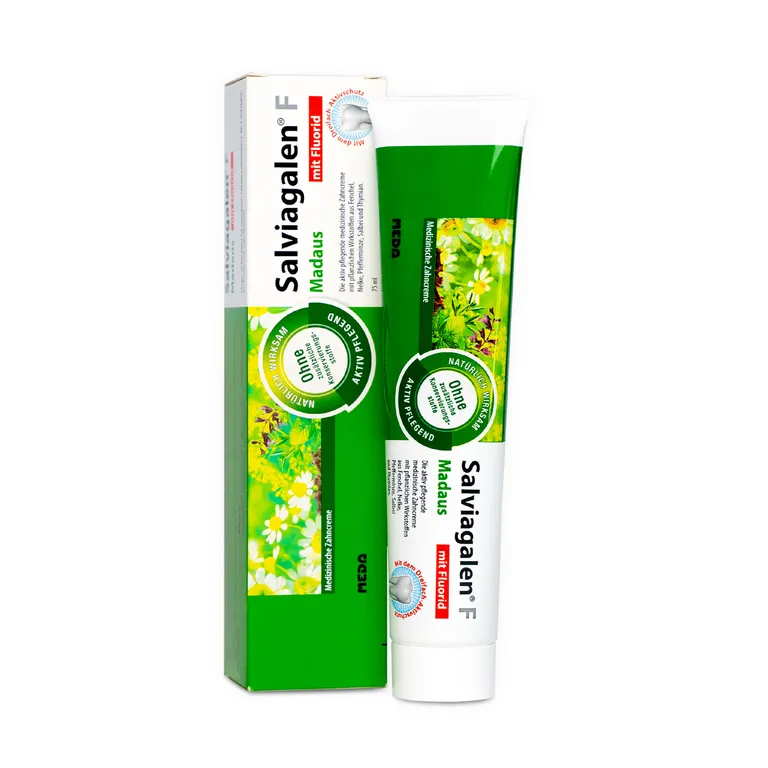 shopapotheke Salviagalen F Madaus - Medizinische Zahnpasta mit Fluorid
