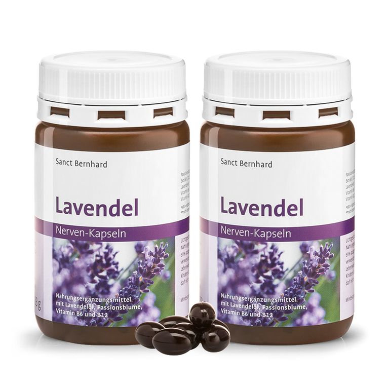 shopapotheke Sanct Bernhard Lavendel Nerven-Kapseln