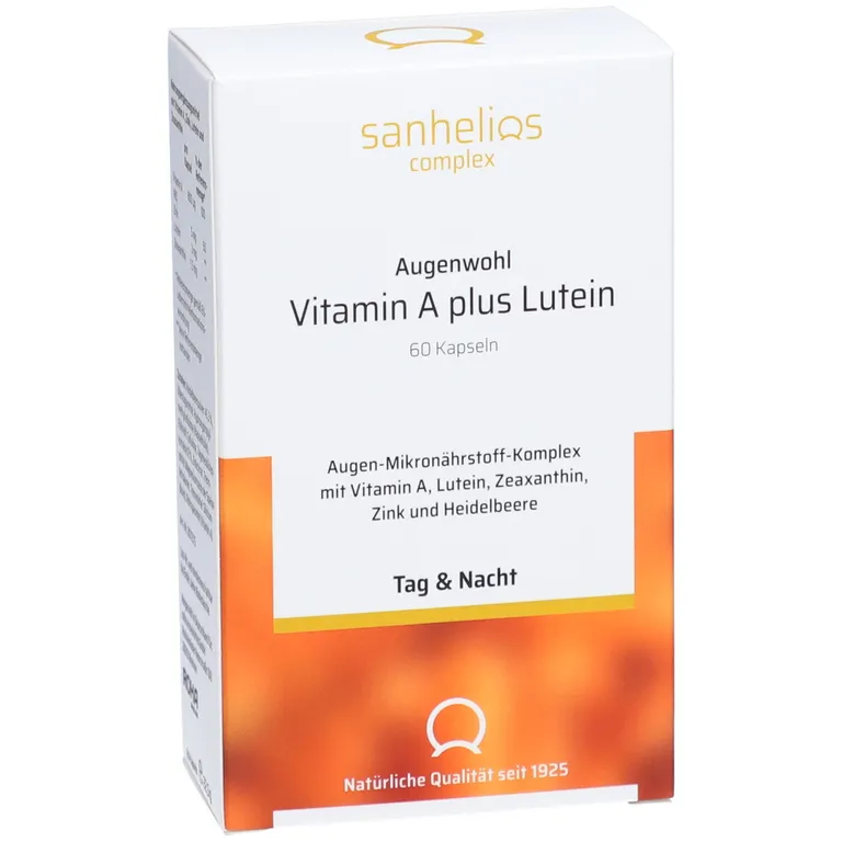 Shopapotheke Sanhelios Augenwohl Vitamin A Plus Lutein