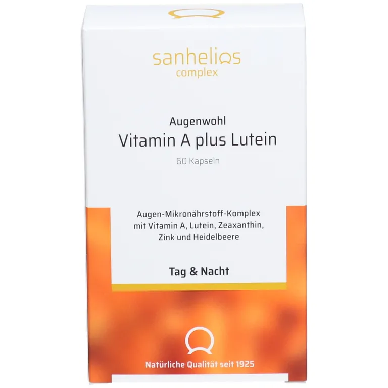 shopapotheke Sanhelios Augenwohl Vitamin A plus Lutein