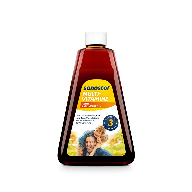 Shopapotheke Sanostol Multi-Vitamine Mit Vitamin C Und D Zur Unterstützung Der Normalen Funktion Des Immunsystems