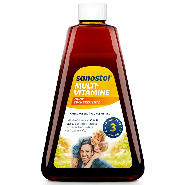 Shopapotheke Sanostol Multi-Vitamine Mit Vitamin C Und D Zur Unterstützung Der Normalen Funktion Des Immunsystems
