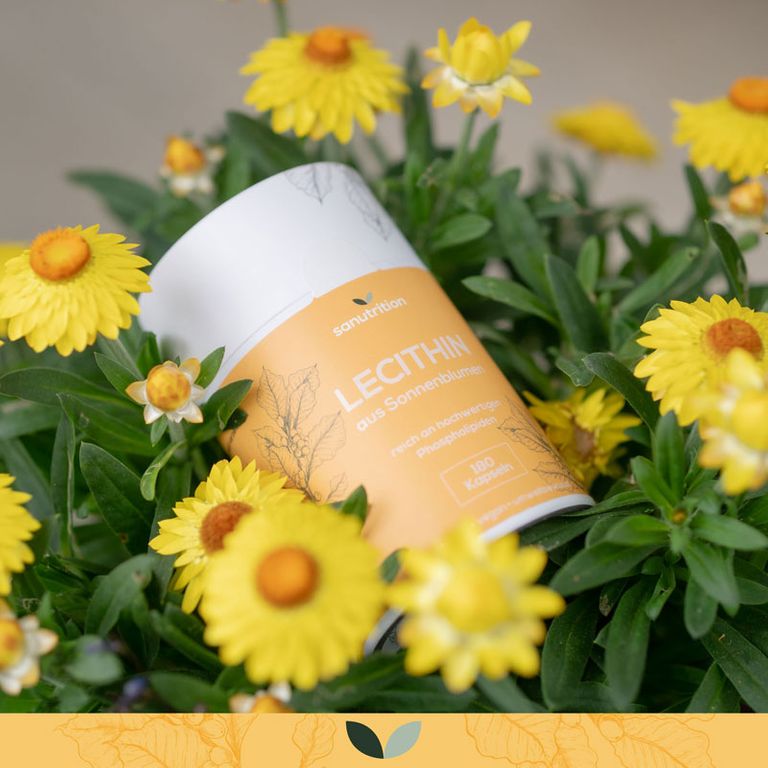 Shopapotheke Sanutrition® - Lecithin Aus Sonnenblumen 600 Mg
