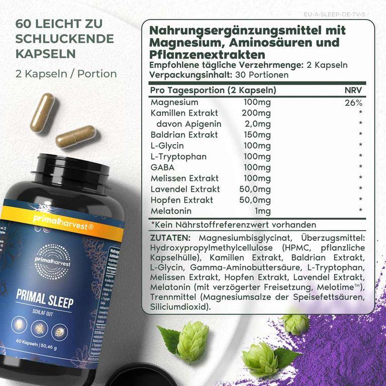 Shopapotheke Schlaf Gut Primal Sleep Von Primal Harvest®