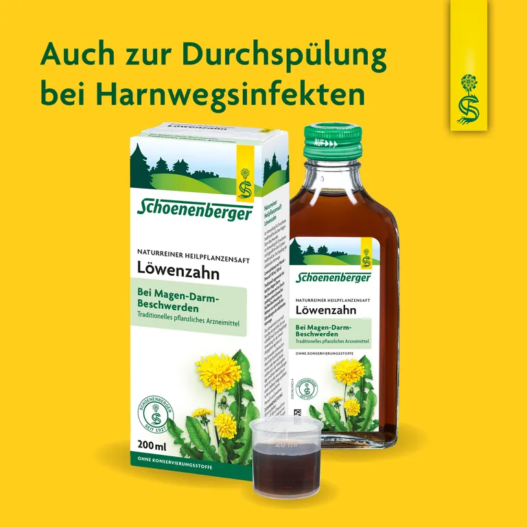 Shopapotheke Schoenenberger® Heilpflanzensaft Löwenzahn