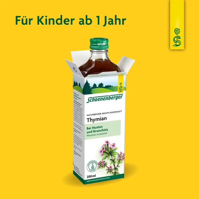Shopapotheke Schoenenberger® Heilpflanzensaft Thymian