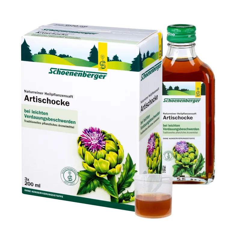 shopapotheke Schoenenberger® naturreiner Heilpflanzensaft Artischocke