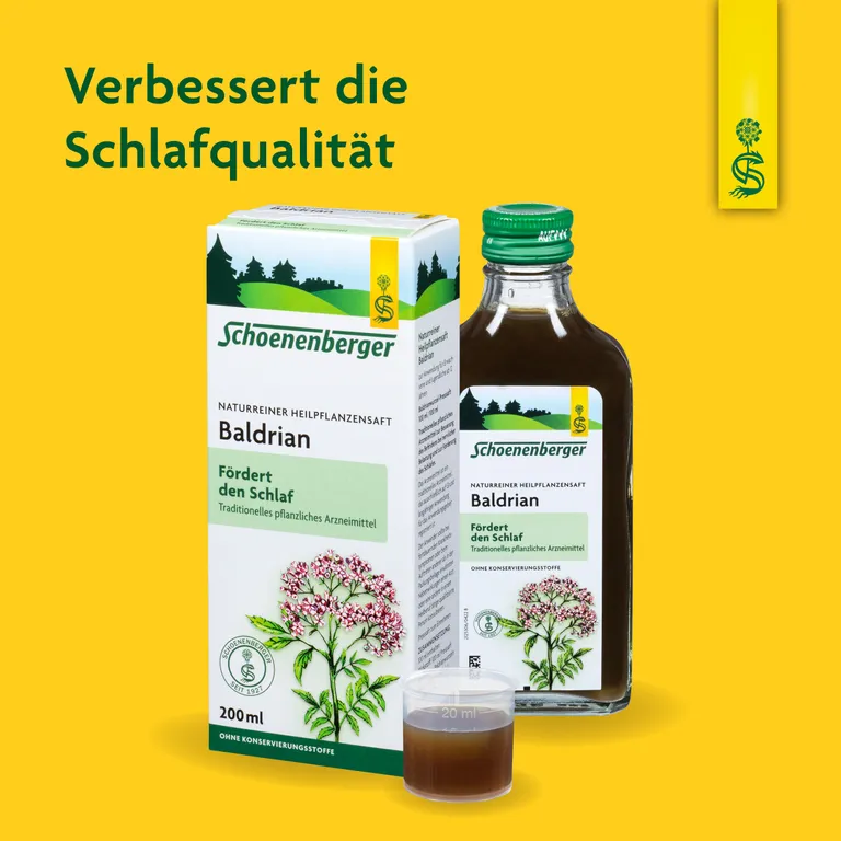 Shopapotheke Schoenenberger® Naturreiner Heilpflanzensaft Baldrian