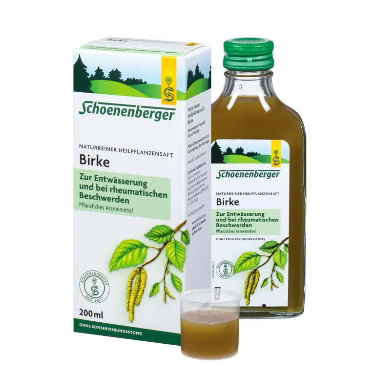 shopapotheke Schoenenberger® naturreiner Heilpflanzensaft Birke