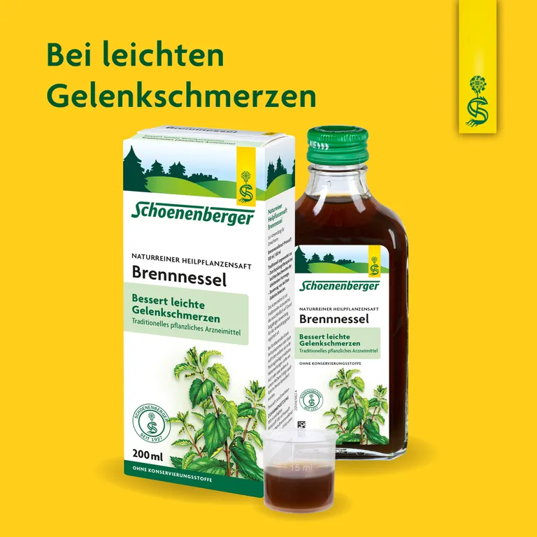 Shopapotheke Schoenenberger® Naturreiner Heilpflanzensaft Brennnessel