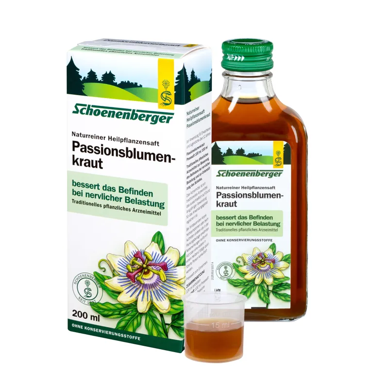 shopapotheke Schoenenberger® naturreiner Heilpflanzensaft Passionsblumenkraut