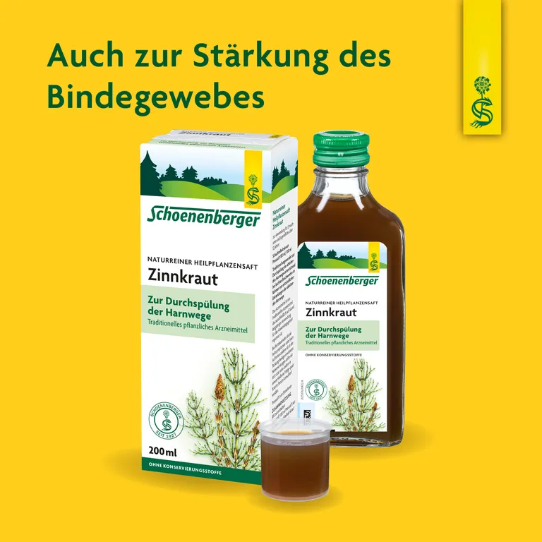 Shopapotheke Schoenenberger® Naturreiner Heilpflanzensaft Zinnkraut