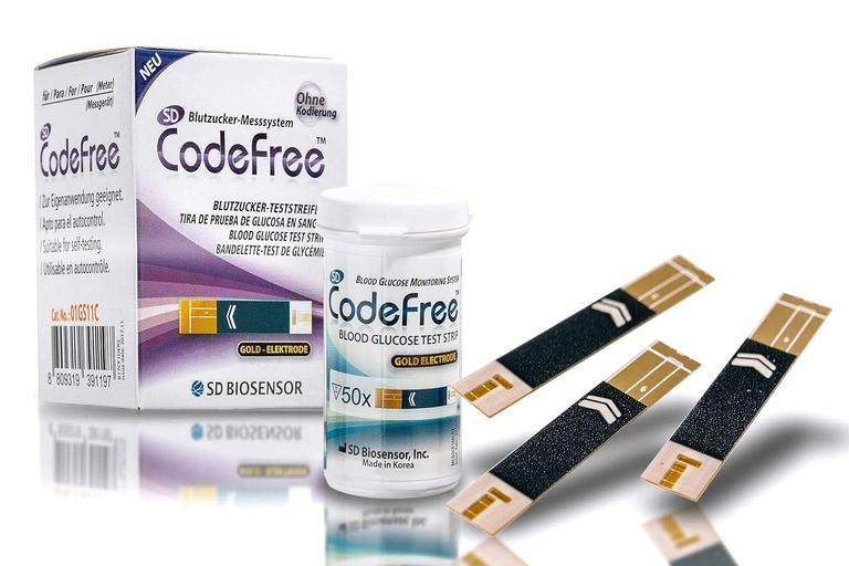 Shopapotheke SD CodeFree Blutzuckermessgerät Und Blutzuckerteststreifen