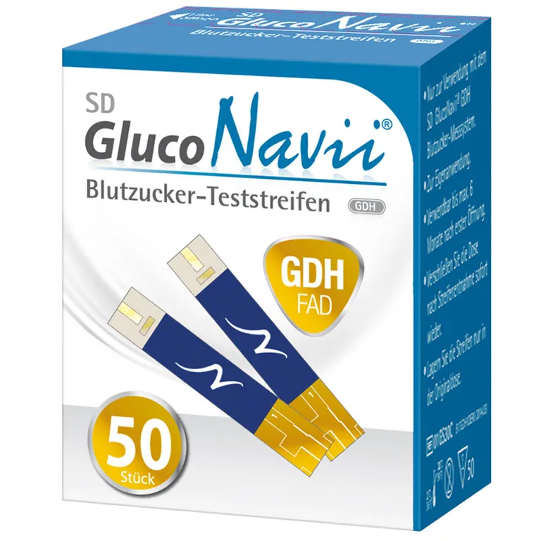 shopapotheke SD GlucoNavii® Blutzucker-Teststreifen GDH FAD