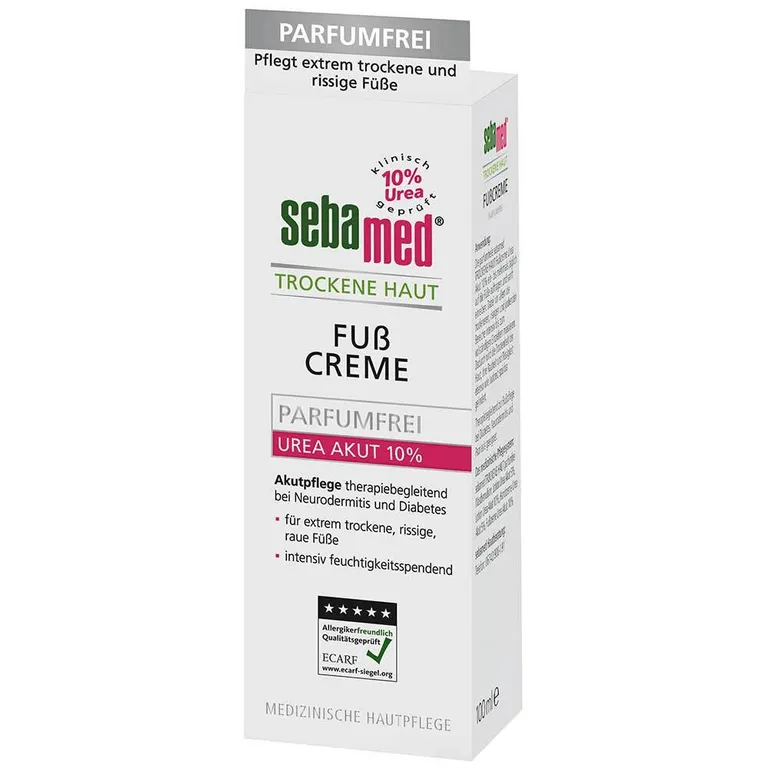 Shopapotheke Sebamed® Trockene Haut Fußcreme Parfumfrei Urea 10%