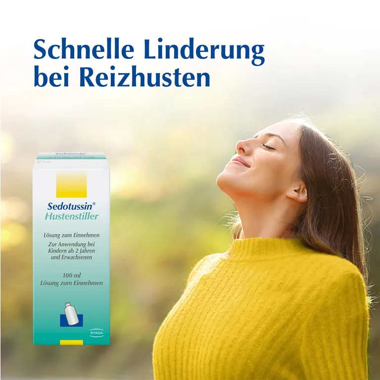 Shopapotheke Sedotussin® Hustenstiller Saft - Arzneimittel Gegen Reizhusten Mit Dem Wirkstoff Pentoxyverin