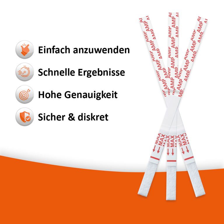 Shopapotheke Self-diagnostics Amphetamine (AMP) Drogenschnelltest