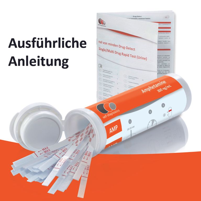 Shopapotheke Self-diagnostics Amphetamine (AMP) Drogenschnelltest