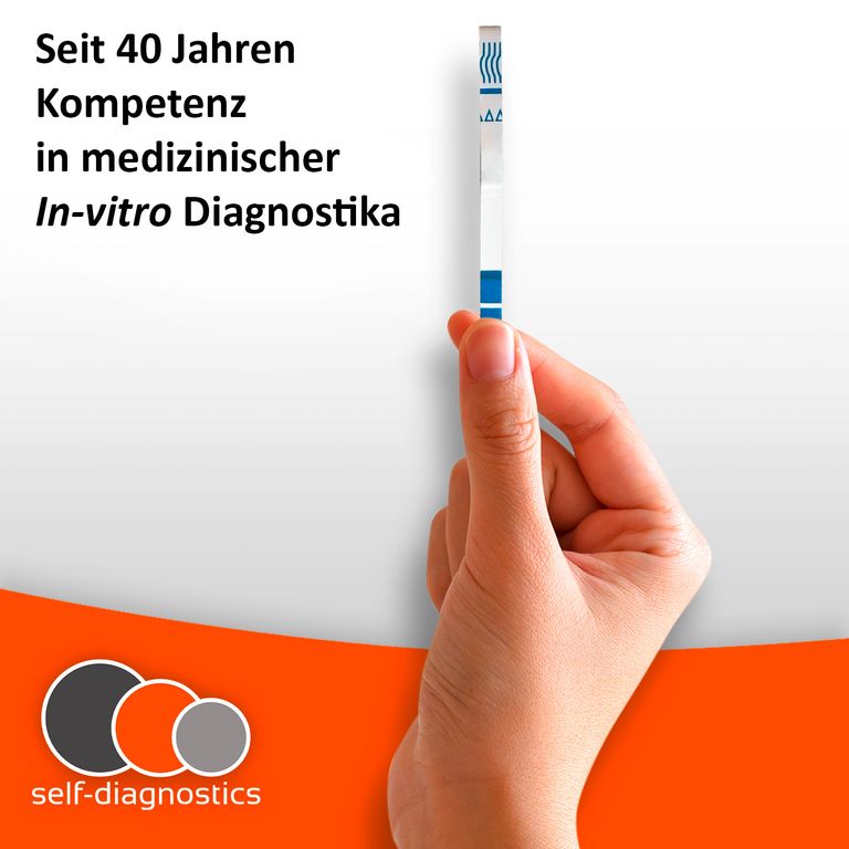 Shopapotheke Self-diagnostics Schwangerschaftstest Frühtest HCG 10 Miu/ml