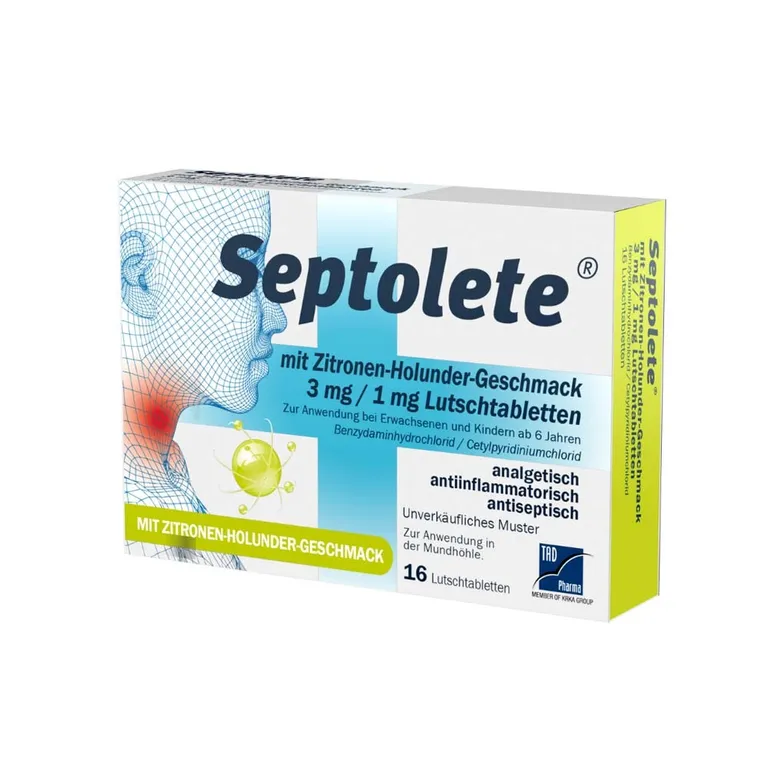 shopapotheke Septolete Zitrone-Holunder: Die innovative Lösung bei Halsschmerzen