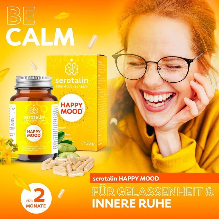 Shopapotheke Serotalin HAPPY MOOD 60 KAPSELN - Johanniskraut 5-HTP & L-Tryptophan