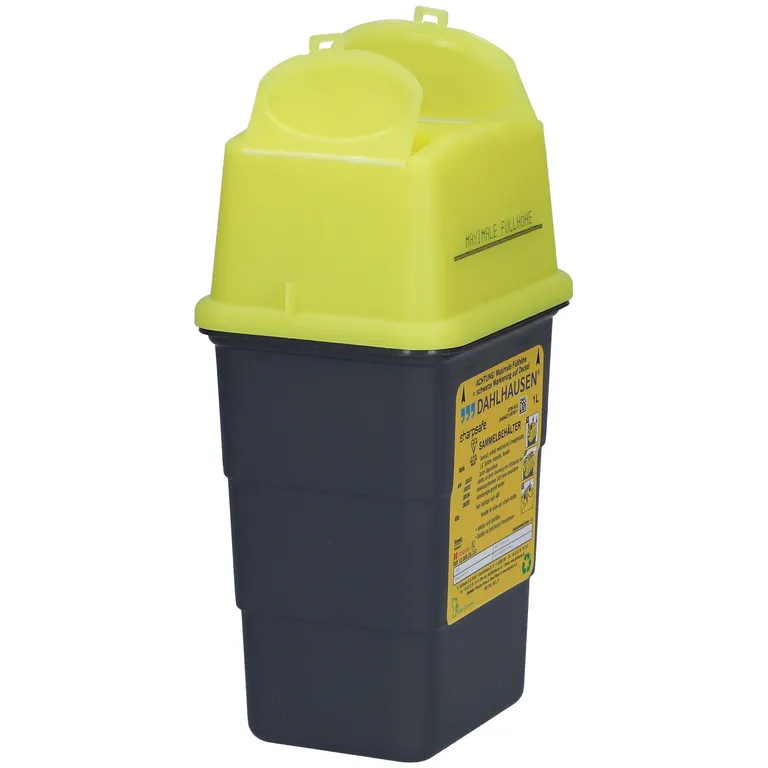 Shopapotheke Sharpsafe® 1L Green Abwurfbehälter/Kanülensammler