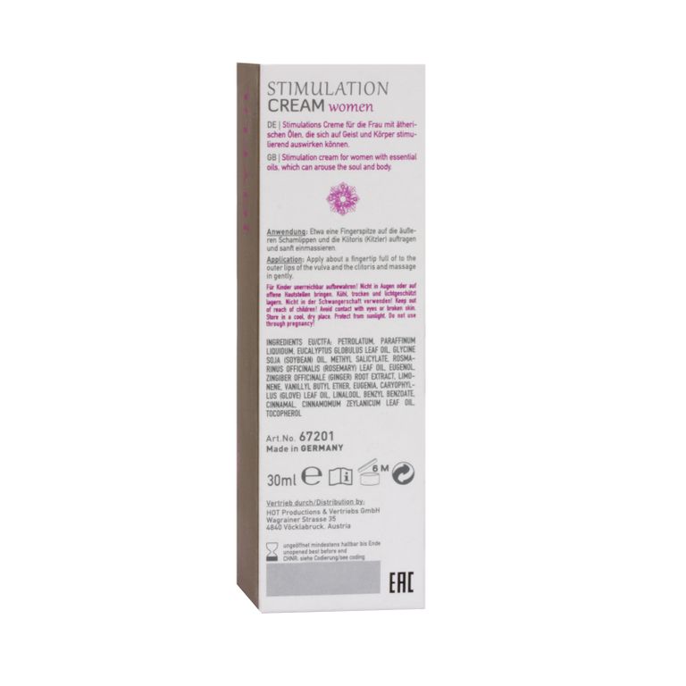 Shopapotheke Shiatsu - Stimulierende Vagina Creme Für Frauen