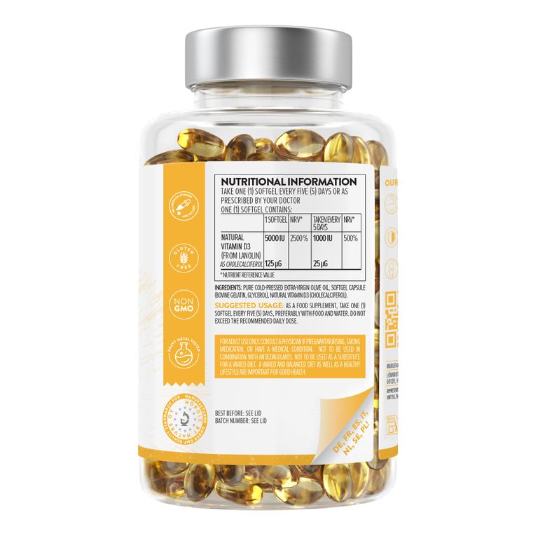 Shopapotheke Aavalabs Vitamin D3 - 5000IU