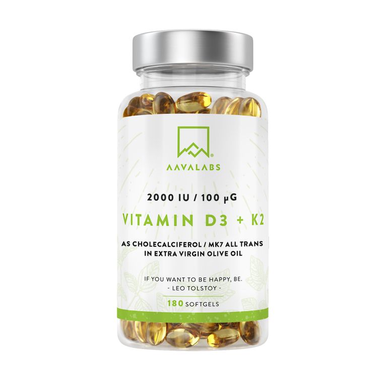 Shopapotheke Aavalabs Vitamin D3 + K2