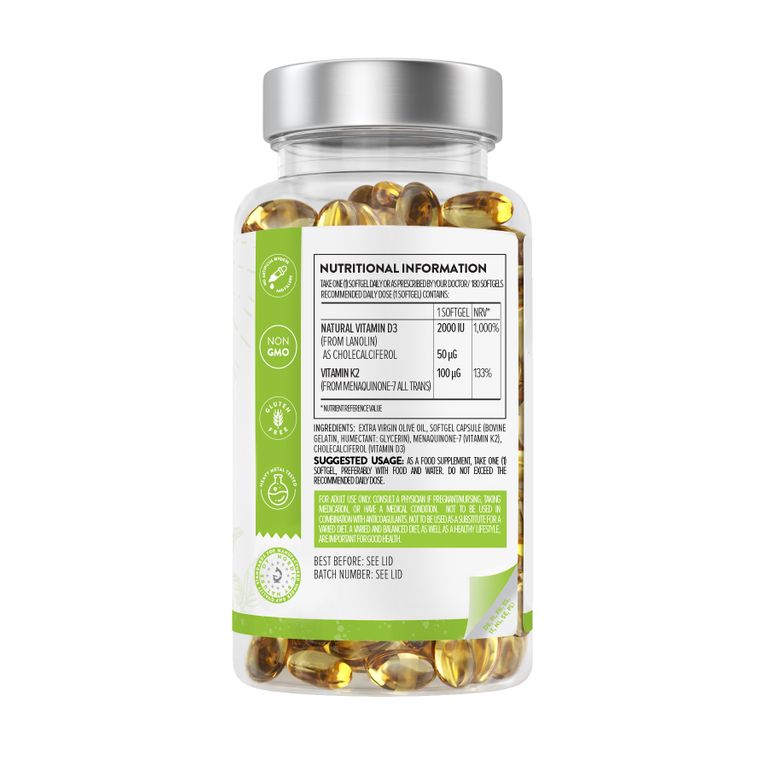 Shopapotheke Aavalabs Vitamin D3 + K2