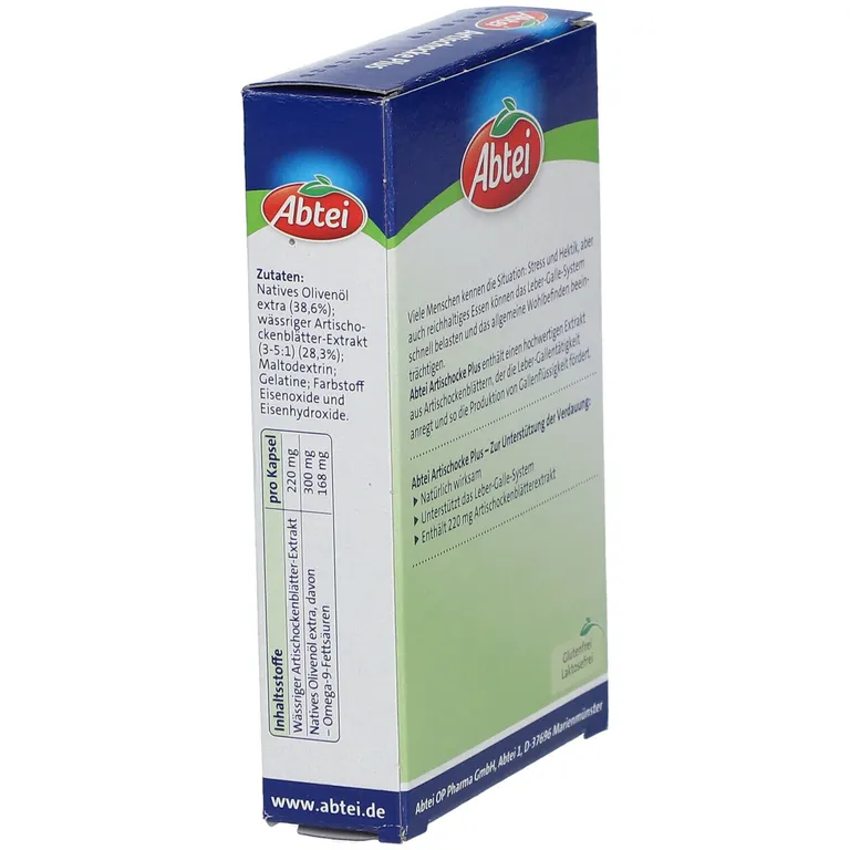 Shopapotheke Abtei Artischocke Plus