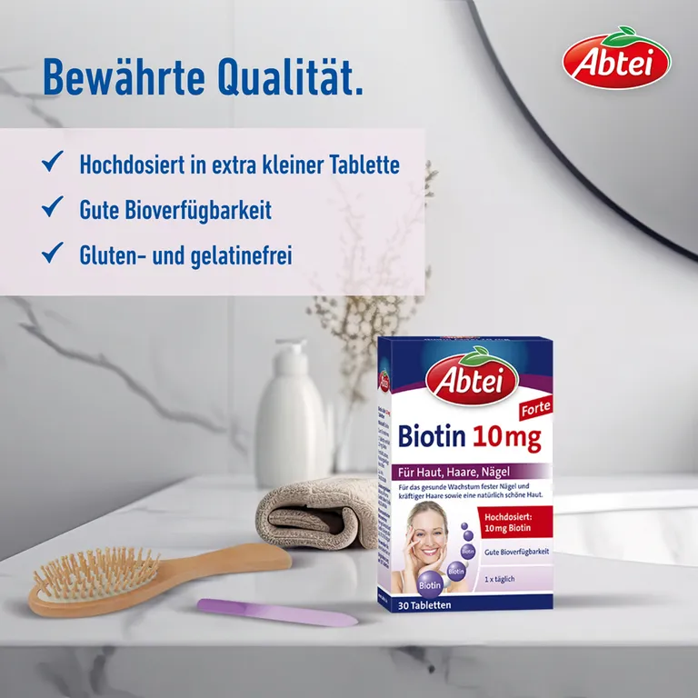 Shopapotheke Abtei Biotin 10mg