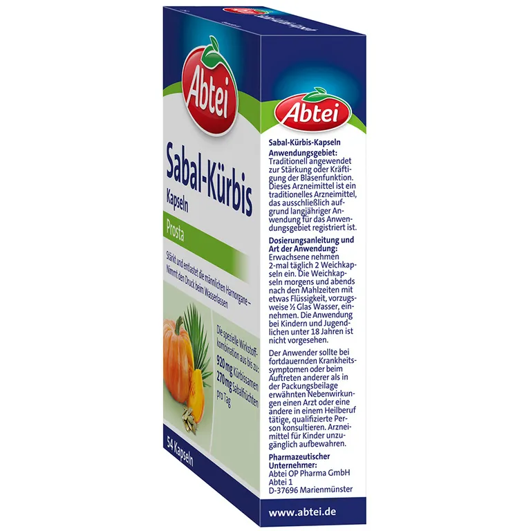 Shopapotheke Abtei Sabal + Kürbis