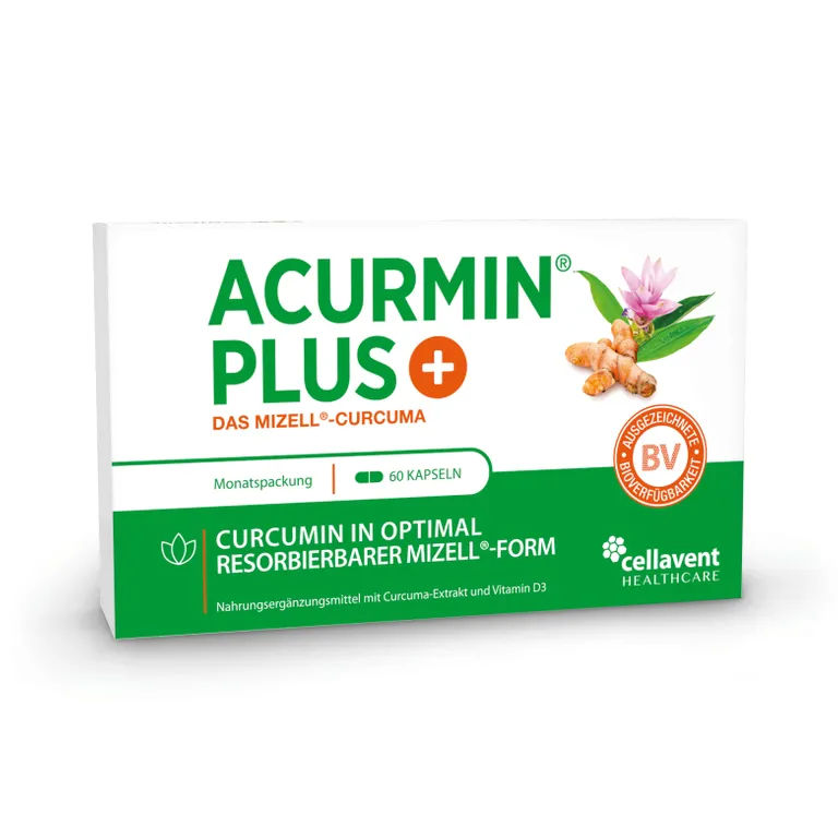 shopapotheke ACURMIN PLUS®+ Das Mizell-Curcuma