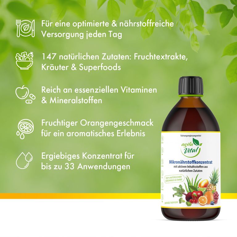 Shopapotheke Agila Vital Mikronährstoffkonzentrat