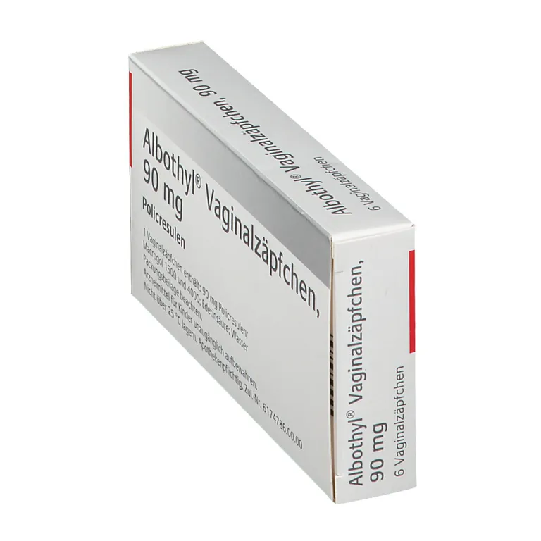 Shopapotheke Albothyl® Vaginalzäpfchen