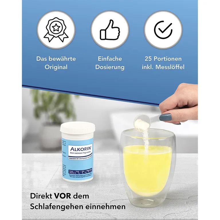 Shopapotheke ALKORIN® Dem Nächsten Tag Zurliebe