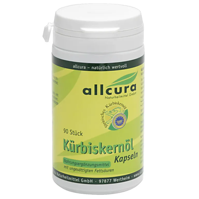 shopapotheke allcura Kürbiskernöl Kapseln