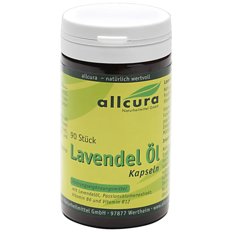 shopapotheke allcura Lavendel-Öl Kapseln