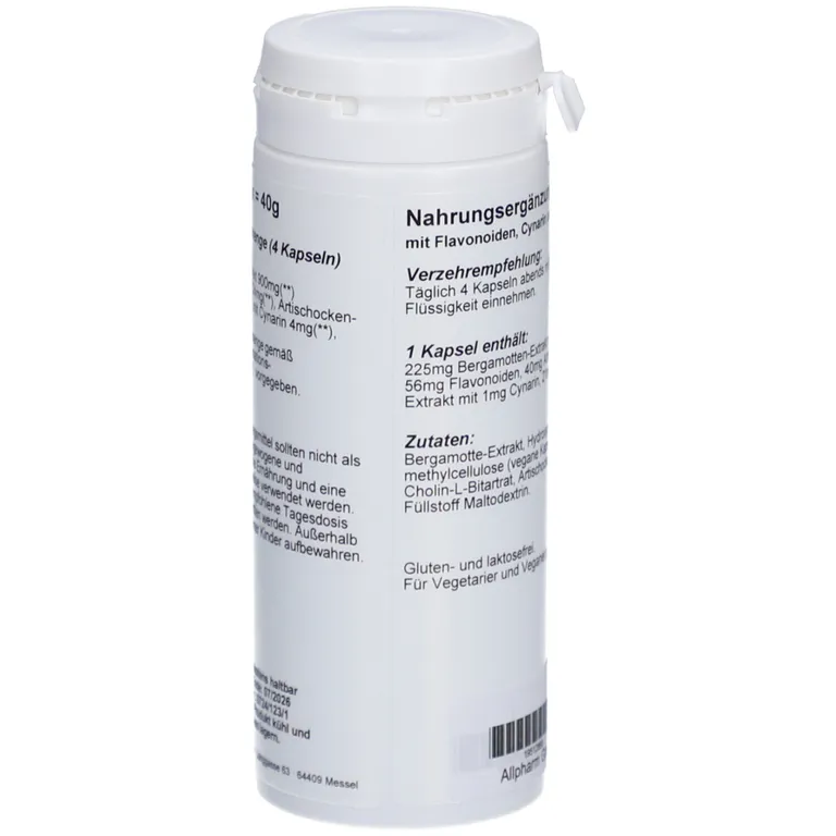 Shopapotheke ALLPHARM Bergamotte-Artischocke