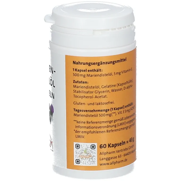 Shopapotheke ALLPHARM Mariendistelöl