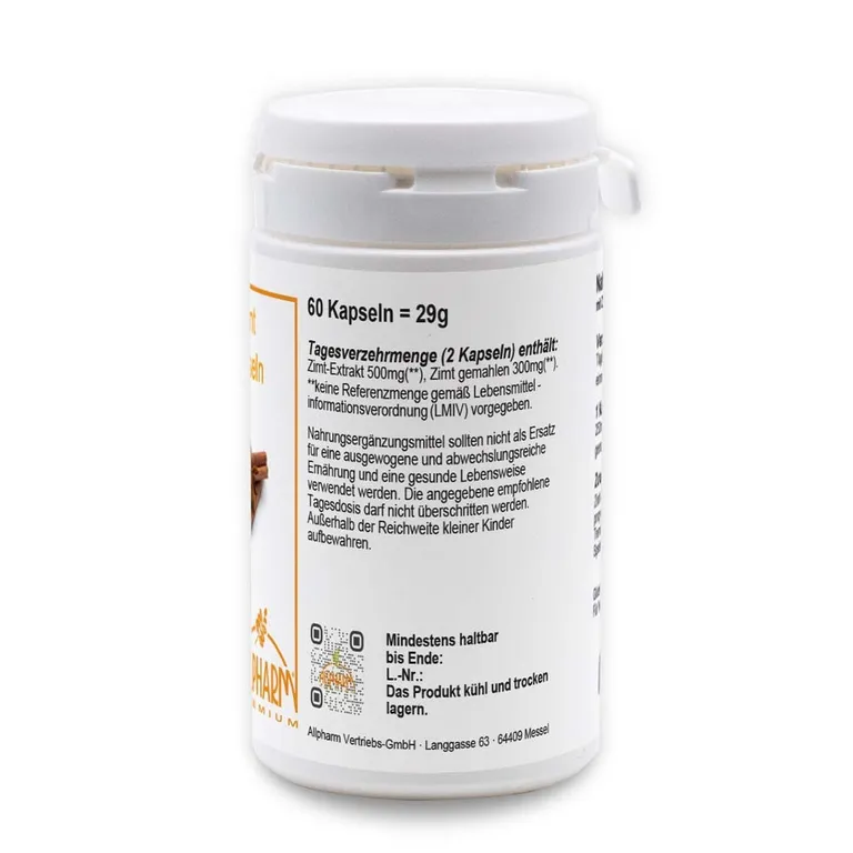 Shopapotheke ALLPHARM Zimt Kapseln