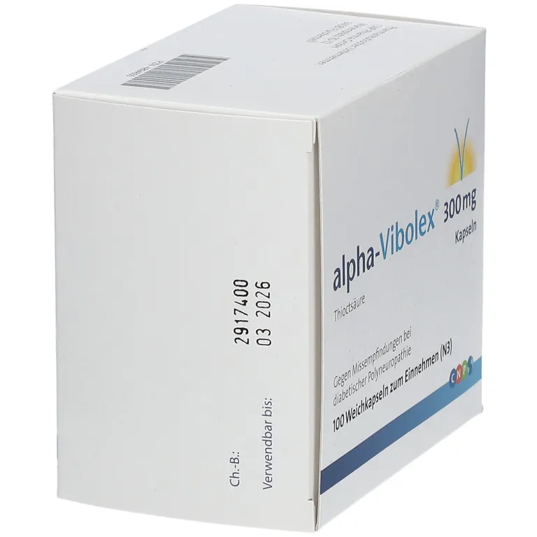 Shopapotheke Alpha Vibolex 300 Mg Kapseln