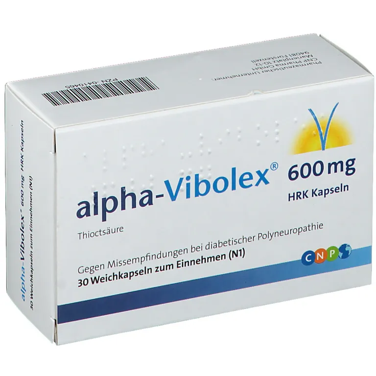 Shopapotheke Alpha-Vibolex® 600 Mg Hrk Kapseln