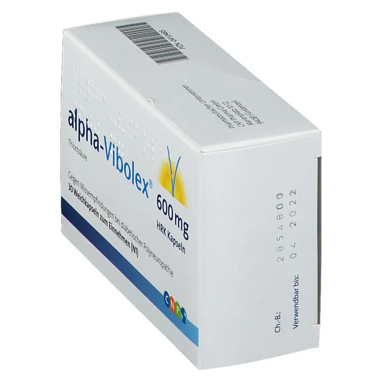 Shopapotheke Alpha-Vibolex® 600 Mg Hrk Kapseln