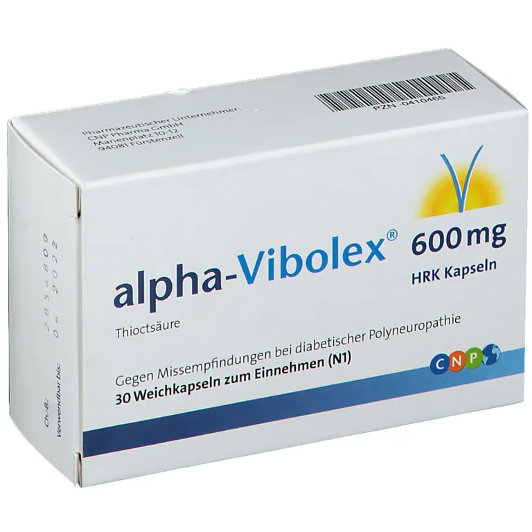 shopapotheke alpha-Vibolex® 600 mg Hrk Kapseln