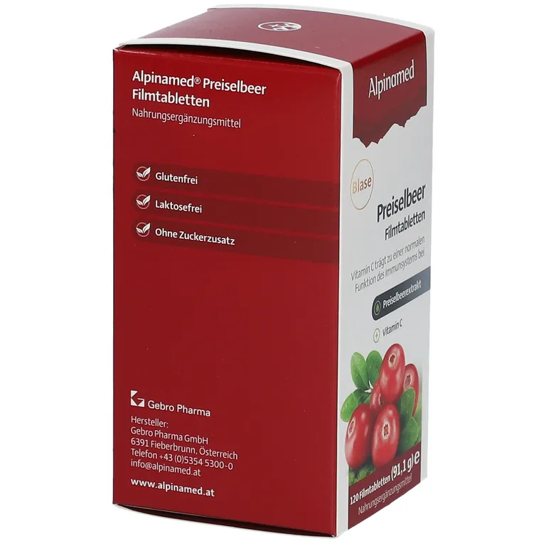 Shopapotheke Alpinamed® Preiselbeer-Filmtabletten